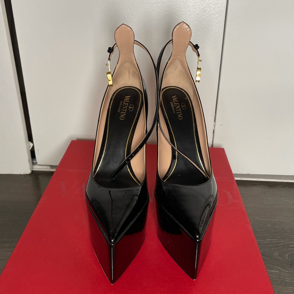 Valentino Garavani Tan-Go 165mm platform pumps
